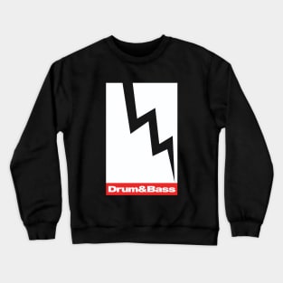 Drum & Bass Thunder DnB Crewneck Sweatshirt